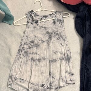 American Eagle Outfitters Black and White Tank Top